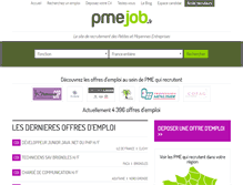Tablet Screenshot of pmejob.fr